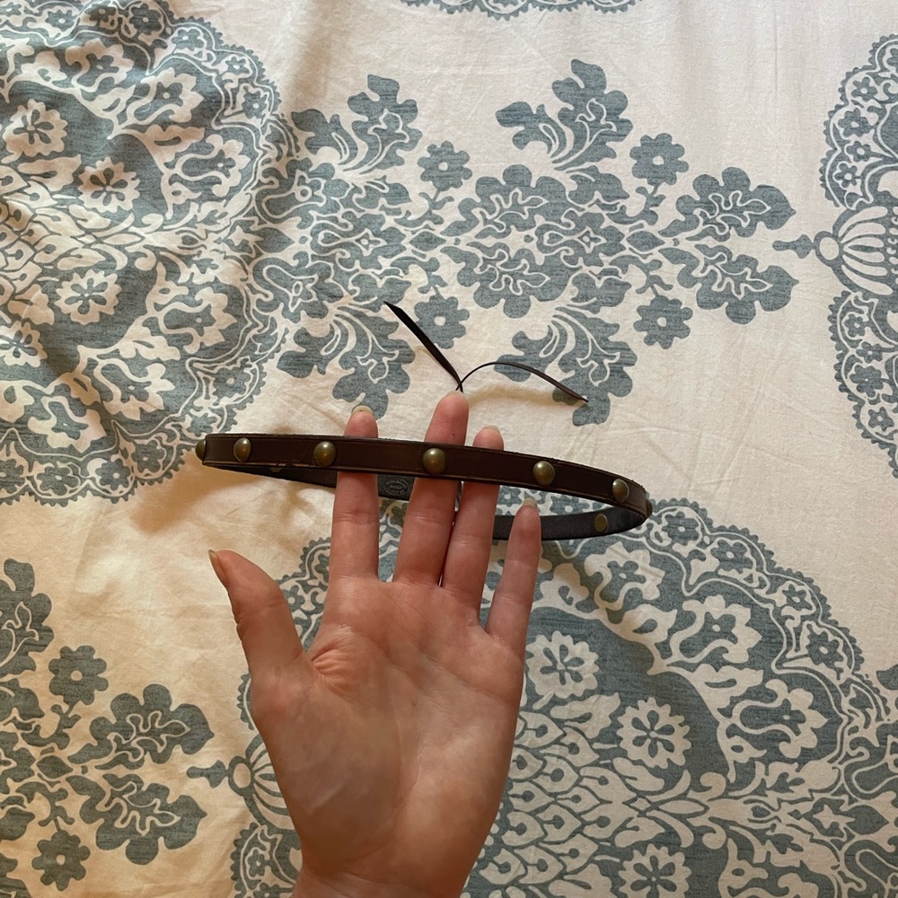 Kemosabe leather hat band